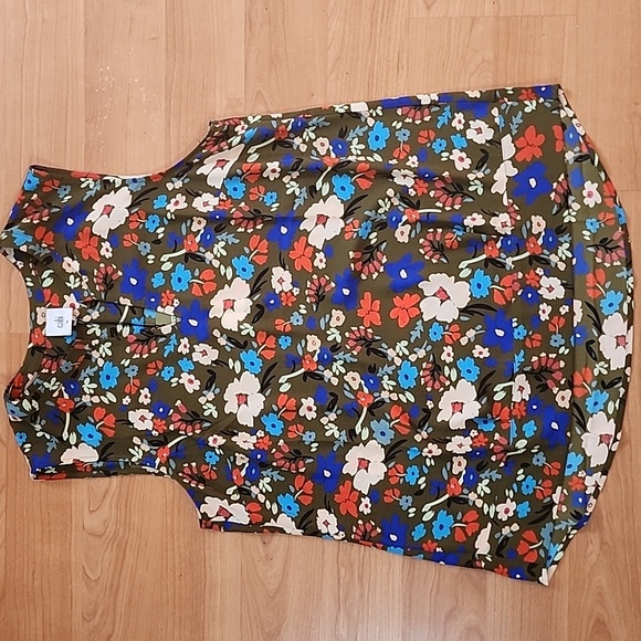 Cabi Wild Flower Sleeveless Top Style# 3981 New With Tags - Picture 11 of 11